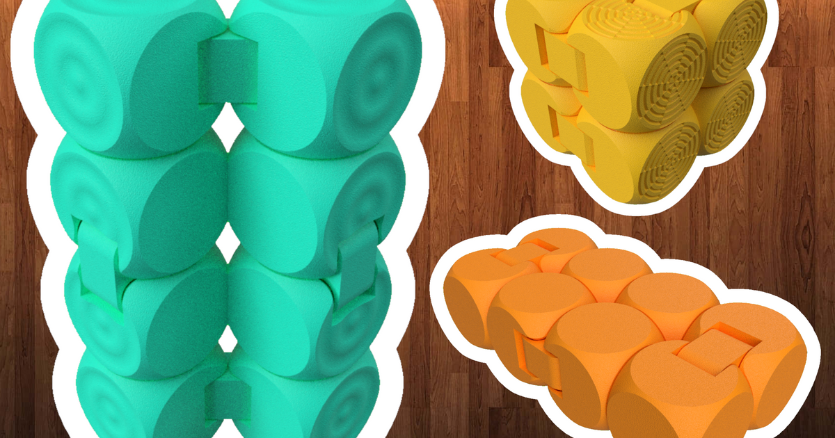 Textured Fidget Infinity Cube: Spherical Pack od autora Austin Vojta ...