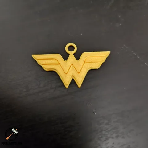 Wonder Woman Classic Logo Necklace - Fan Art