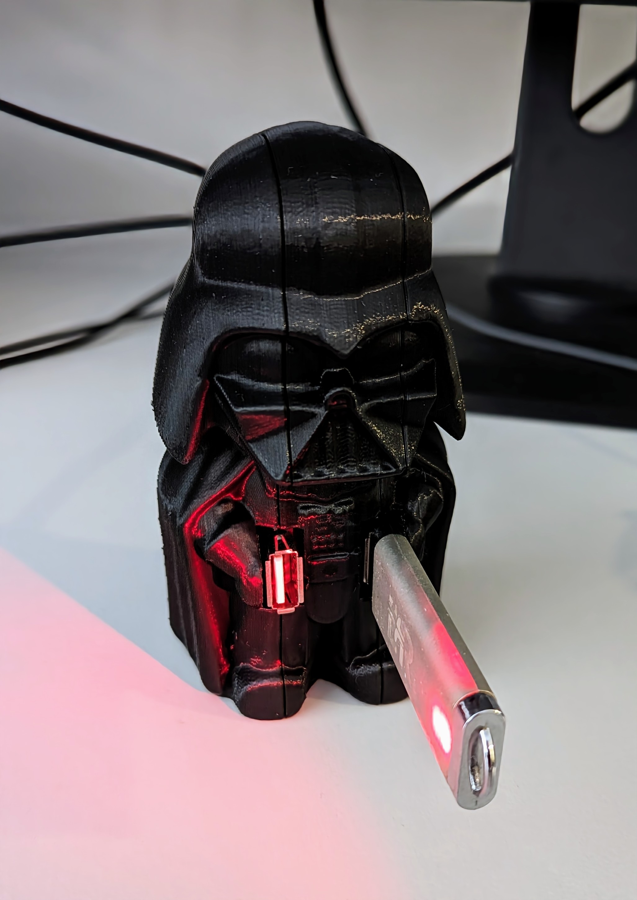 Darth vader USB extension holder