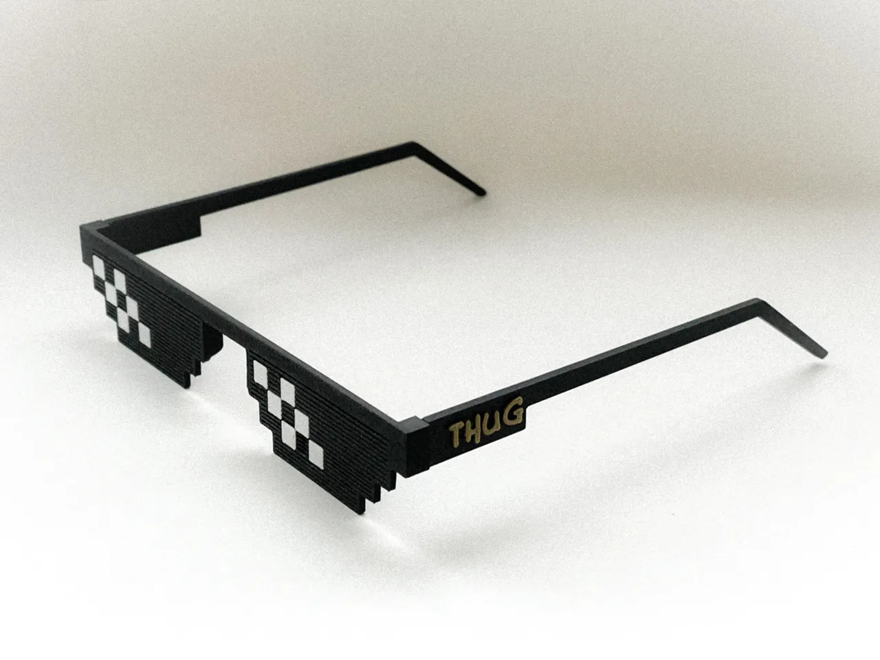 Thug Life glasses by Florin Download free STL model