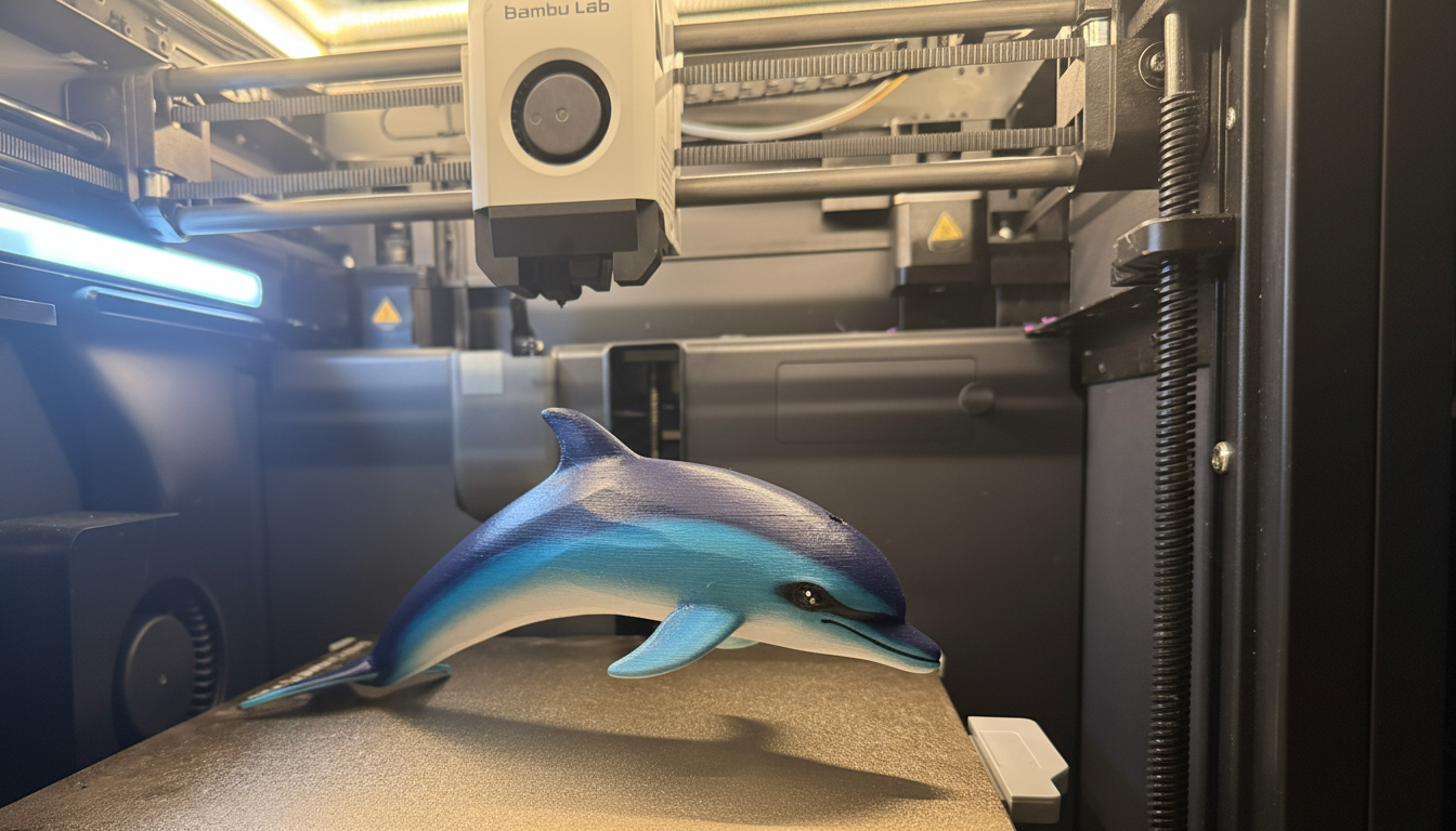 Low Poly Dolphin