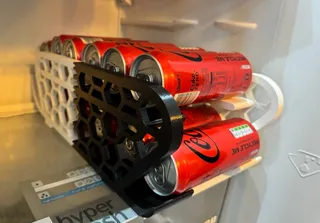 Dispenser latas cerveza - Beer cans dispenser by PeluMan, Download free  STL model