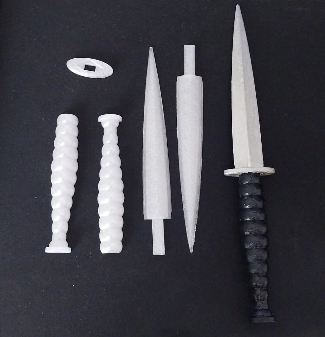 FairbairnSykes Knife Prop by eltchamp Download free STL model