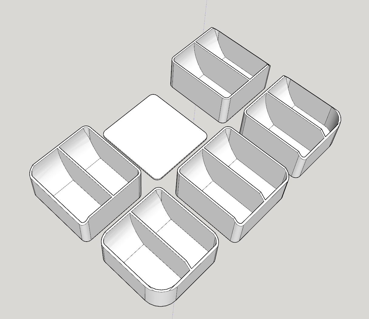 More simple storage bins for a doublesided small parts box by remington