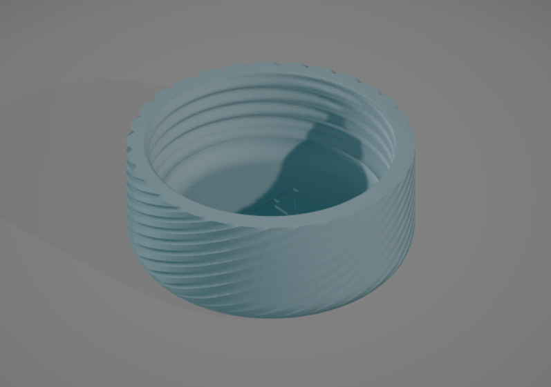 Two Part Threaded Storage Case
