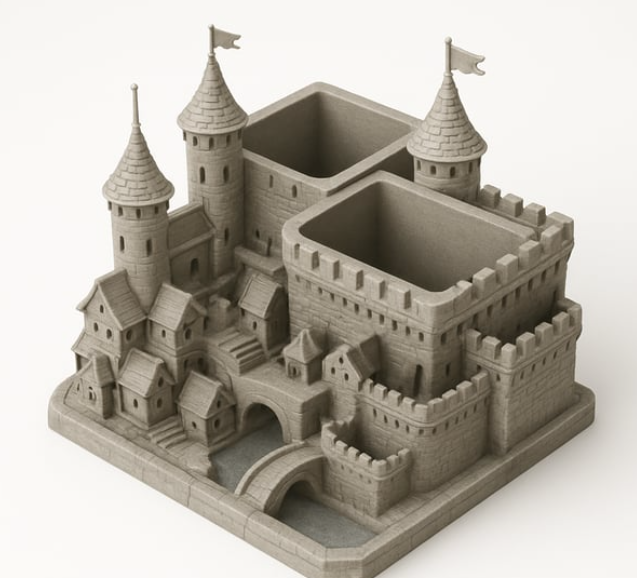 Castle Des organizer