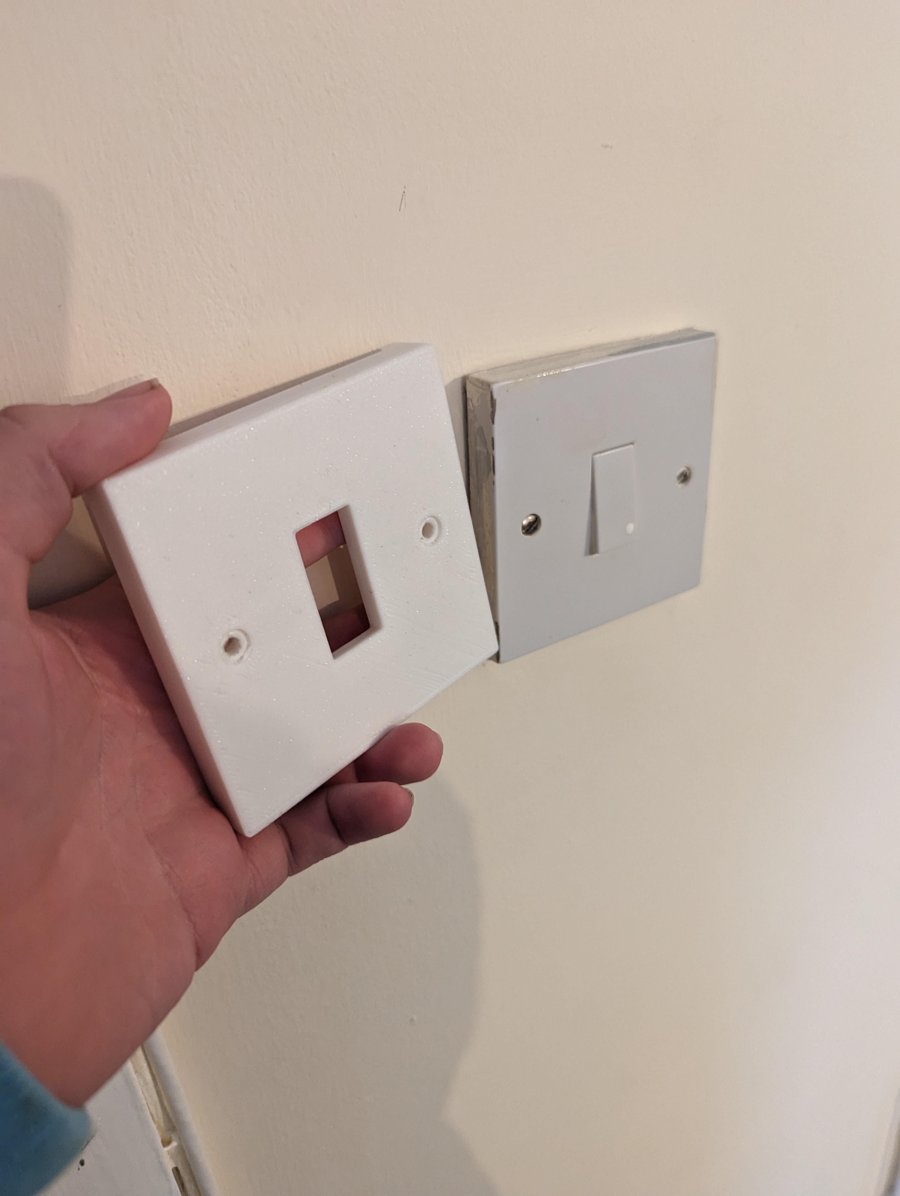 UK Basic Lightswitch Cover / Switch Plate