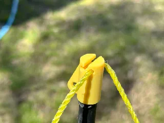 Electric Fence stake top cap.