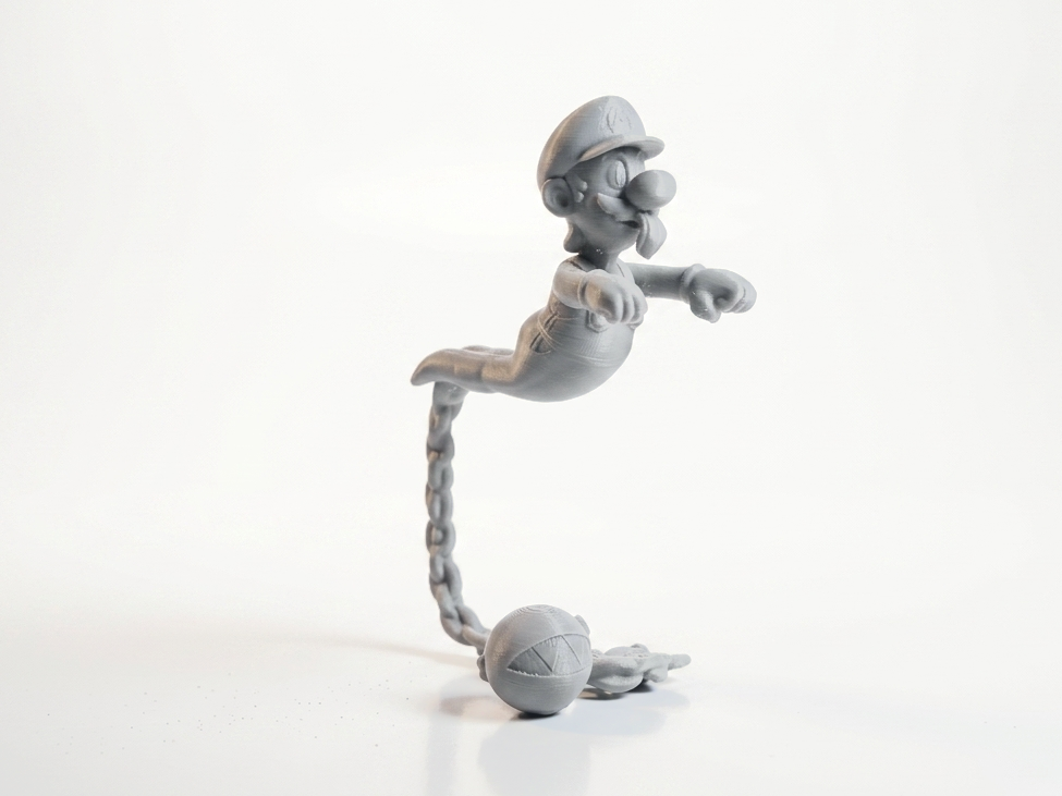 Super Mario Figurine Gaming Character 3D Printable