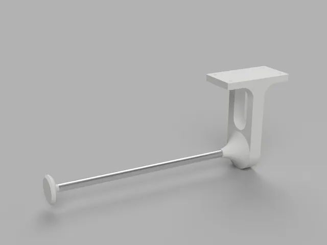 Single Sided Under-cabnet Paper Towel Holder