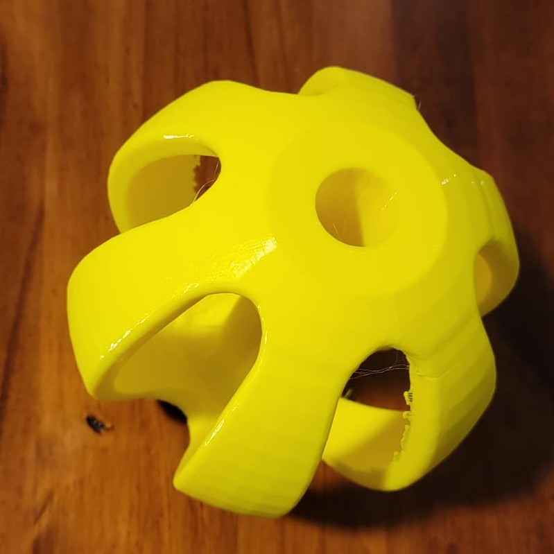 Dog Ball With Hole by 3dArtByDesign Download free STL model