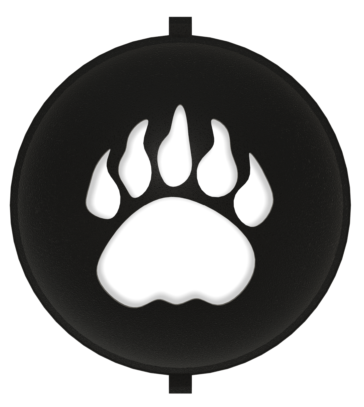 Golf - Golf Ball Stencil - Insert - Bear Claw - Marker