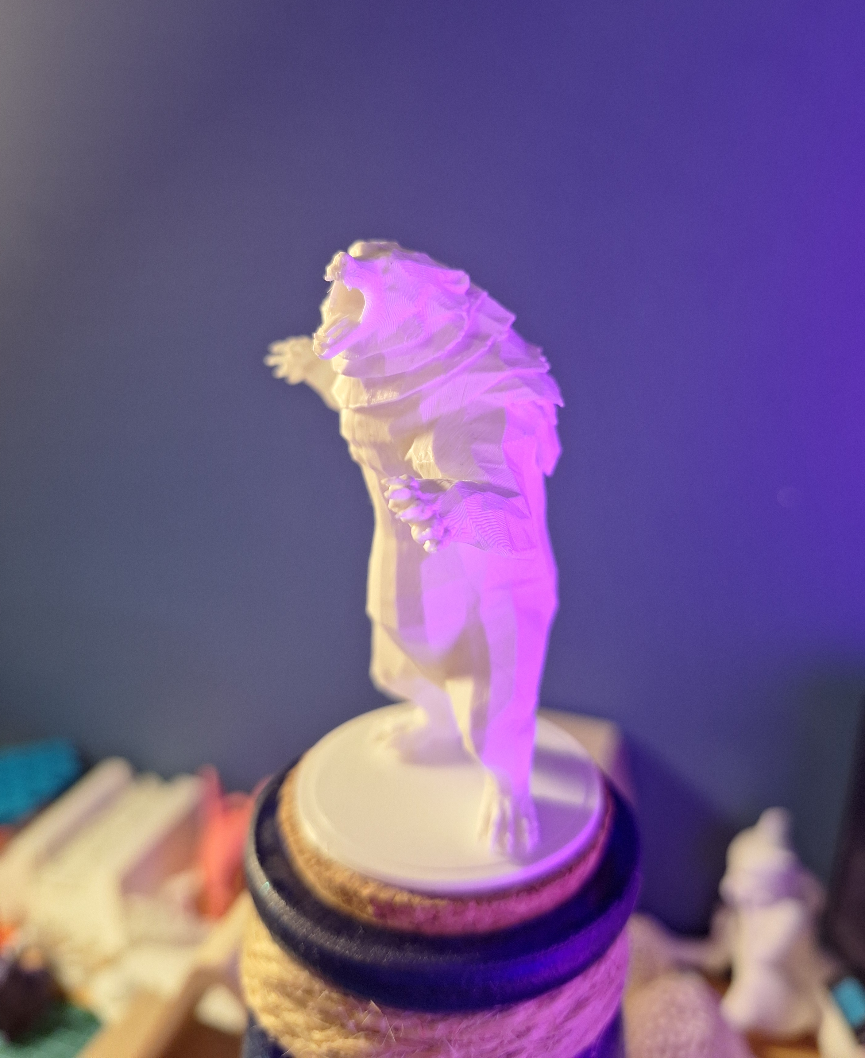 Skyrim bear miniature for TTRPG
