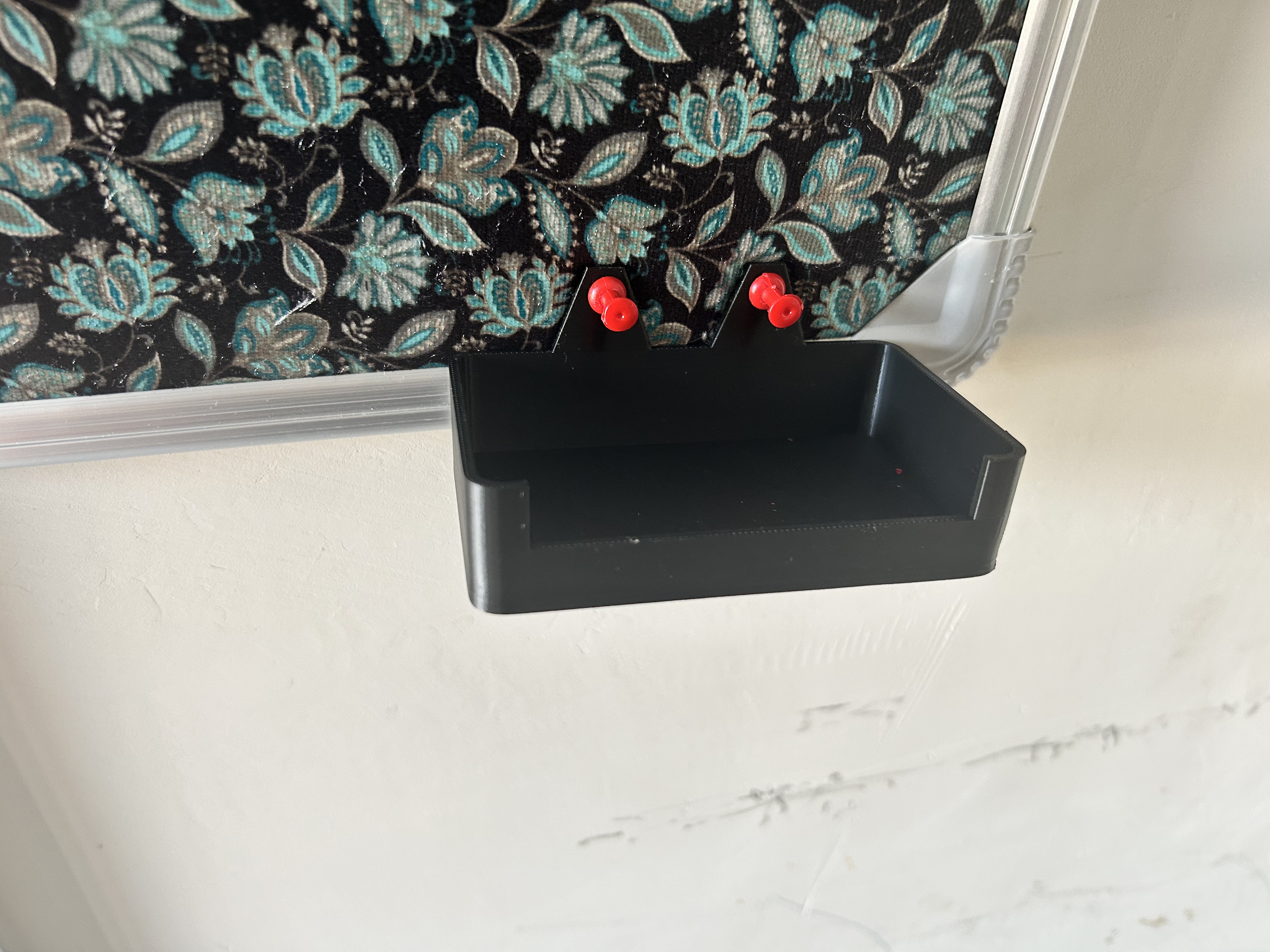 Push-Pin Corkboard Organizer Tray