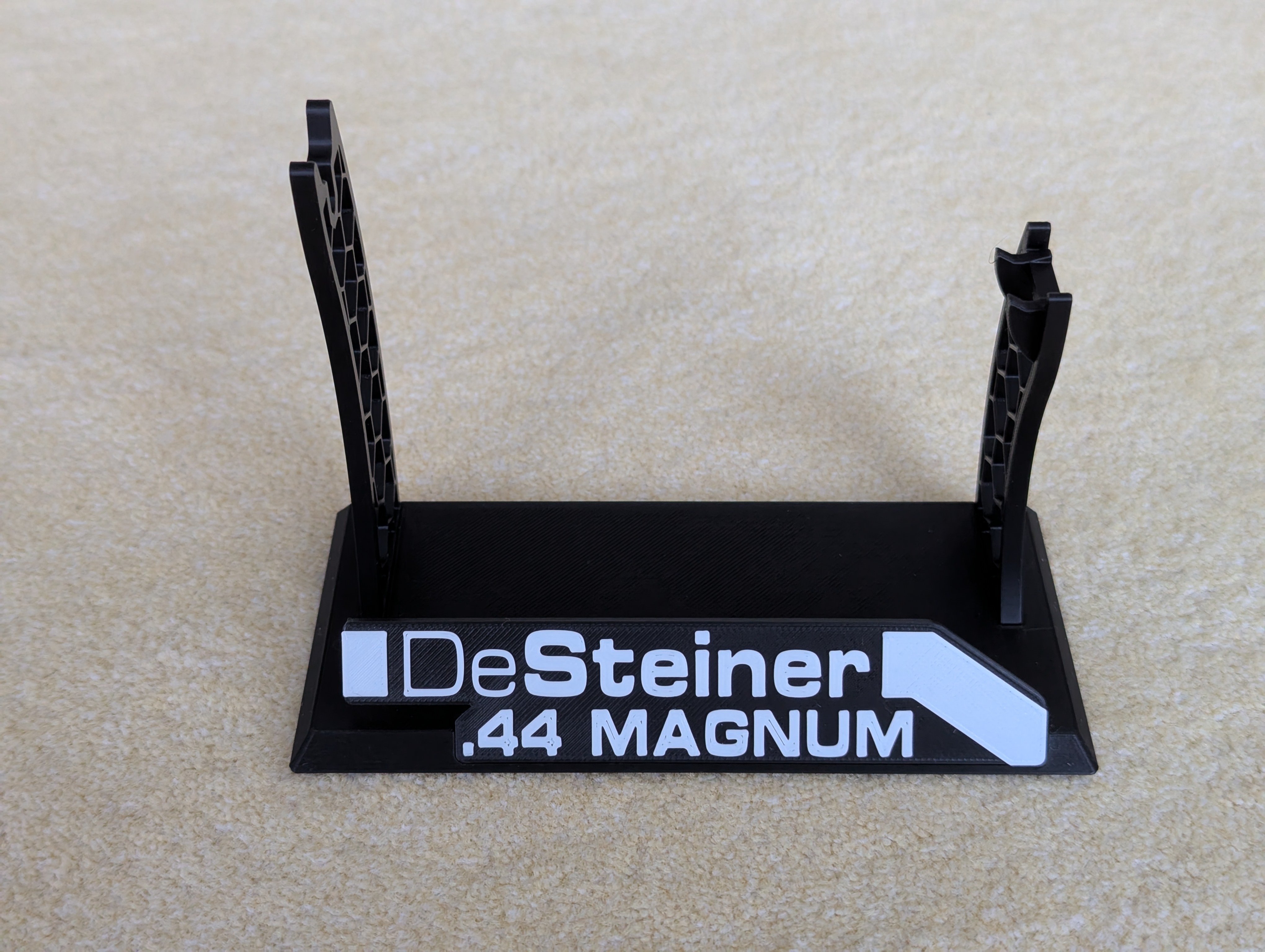 display stand label with two colours for DeSteiner Revolver II — thumbnail 2