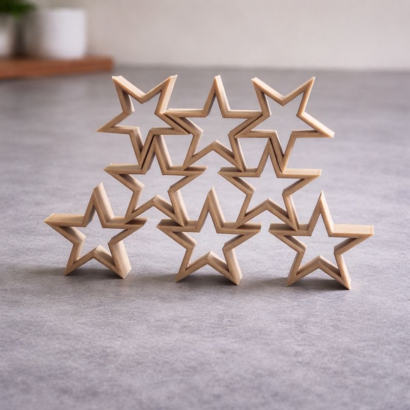 Stacking Star Balance Board Game