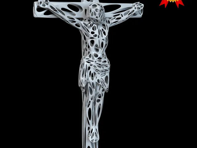 Jesus on the Cross Statue
