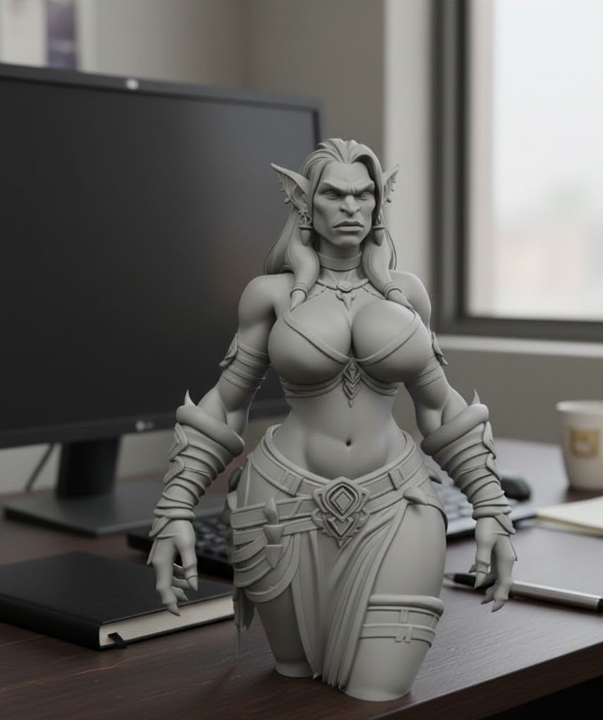 sexy orc woman
