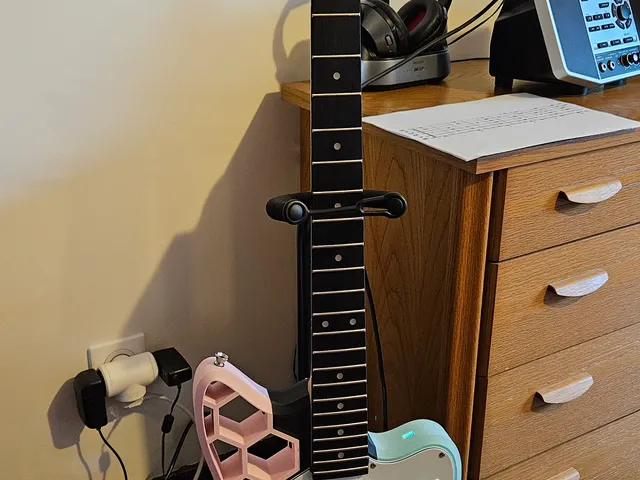 The Bambucaster guitar