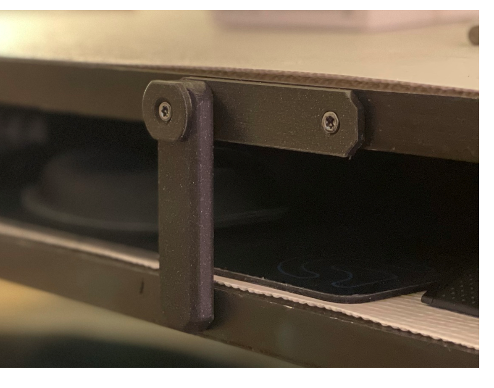 Print in Place Keyboard Tray Latch by Eric Download free STL model