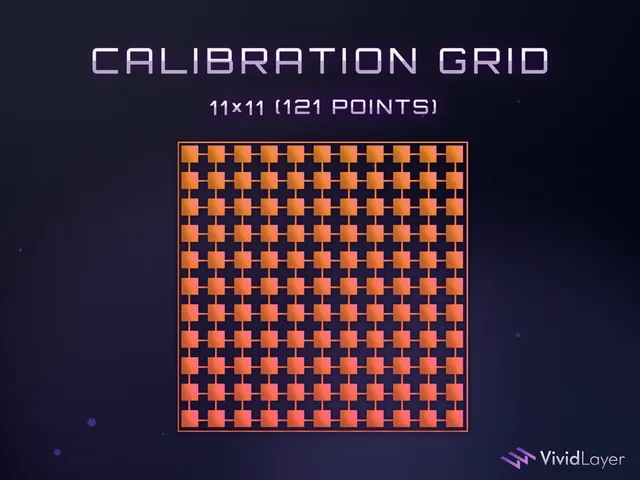 Full Bed Calibration Grid