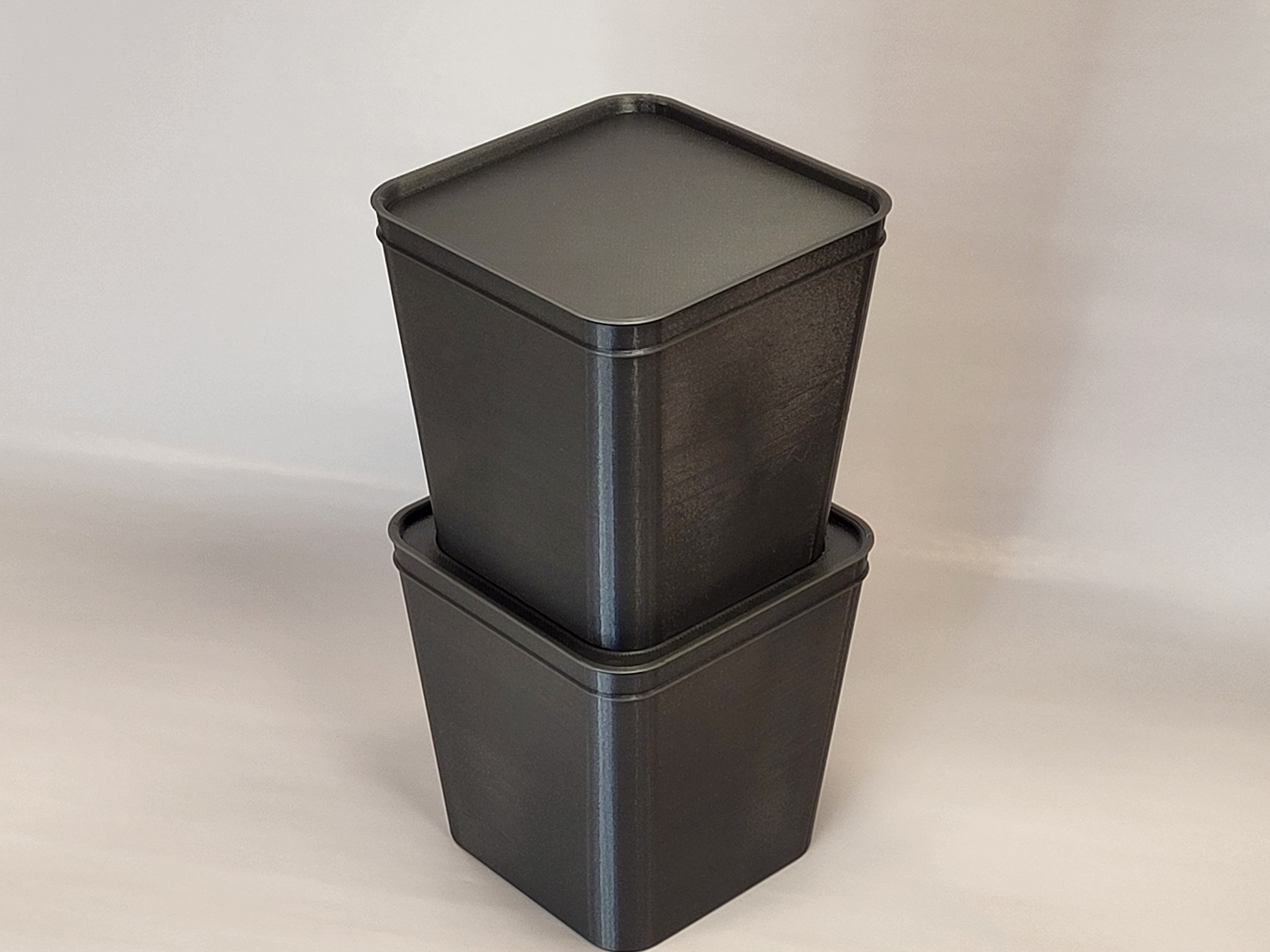 Miniatura 5 do modelo 3D Lunch box tall / stackable box