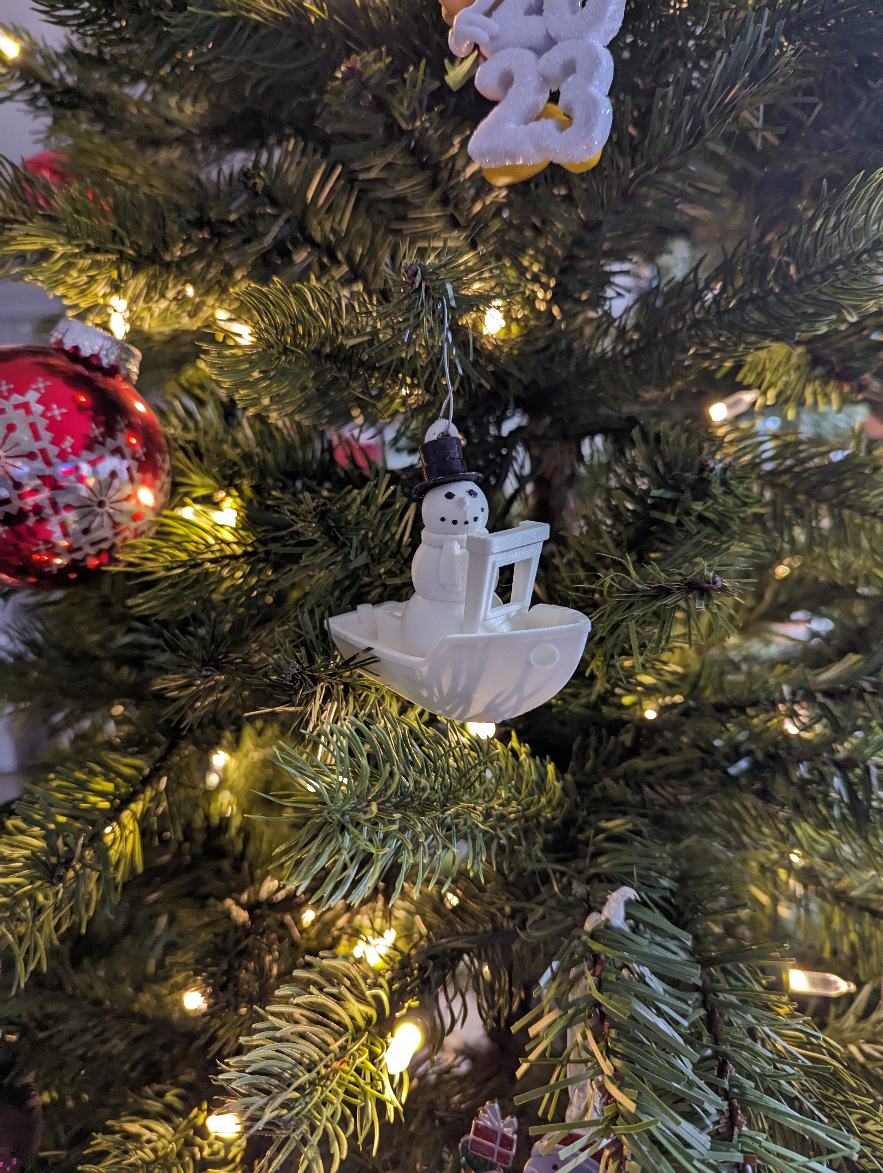 Snow Bechy Ornament