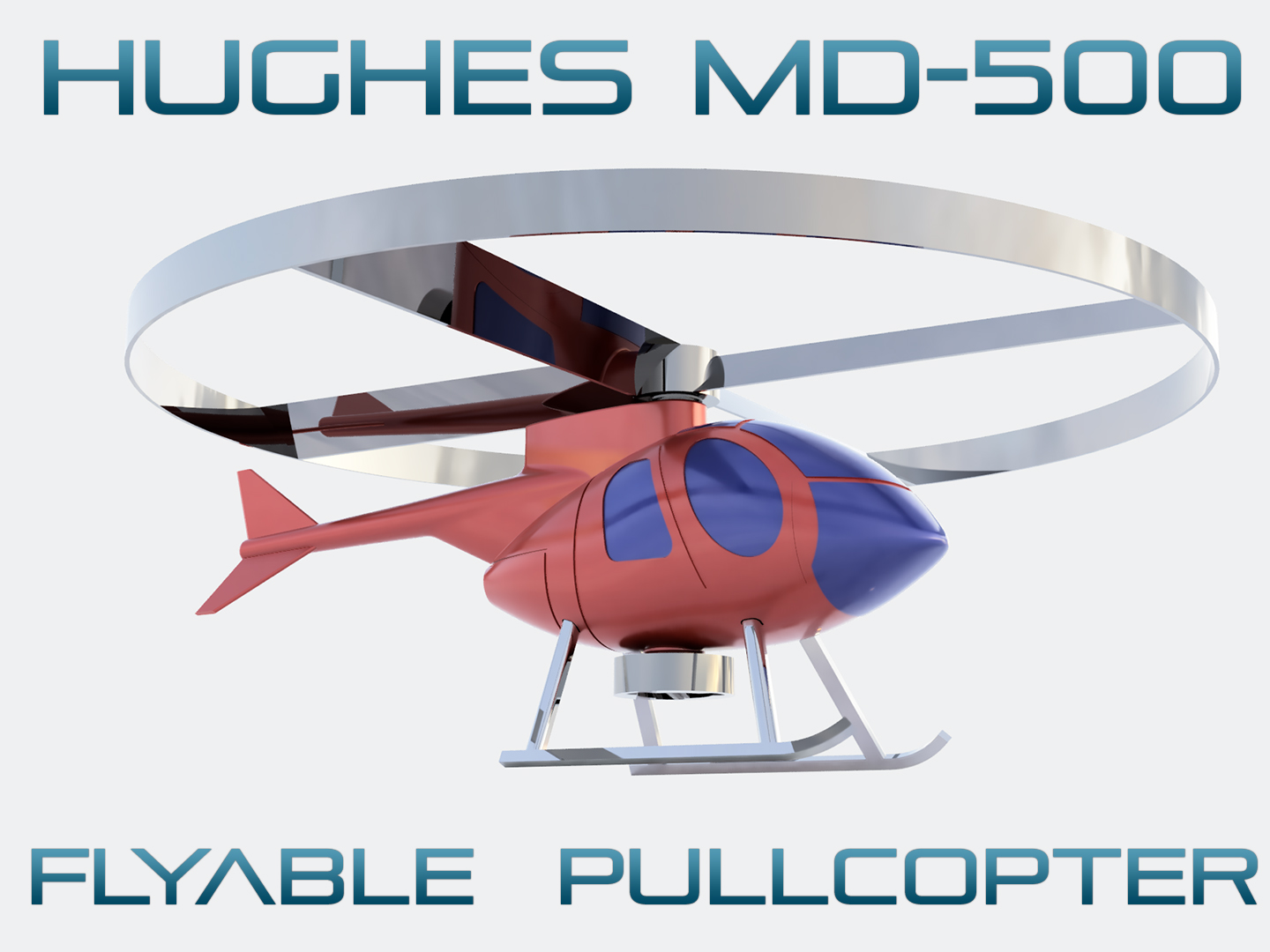 MD-500 (flyable Helicopter)