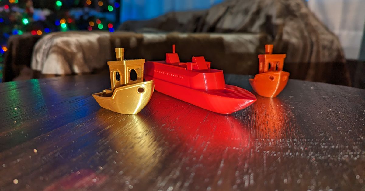 Printer Test Of The Seas by HuskyCo3D | Download free STL model ...