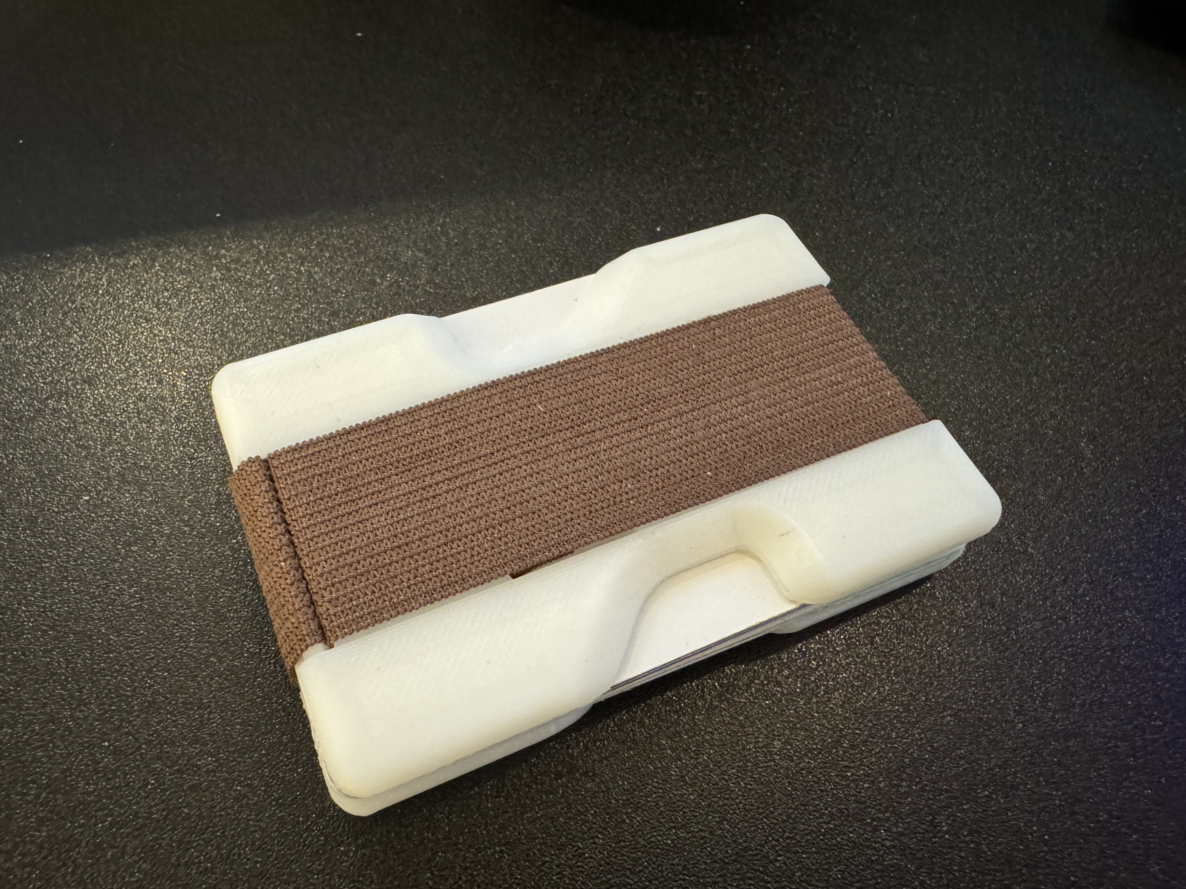 Minimalist Wallet w/ Yubikey 5C Holder 3D model thumbnail