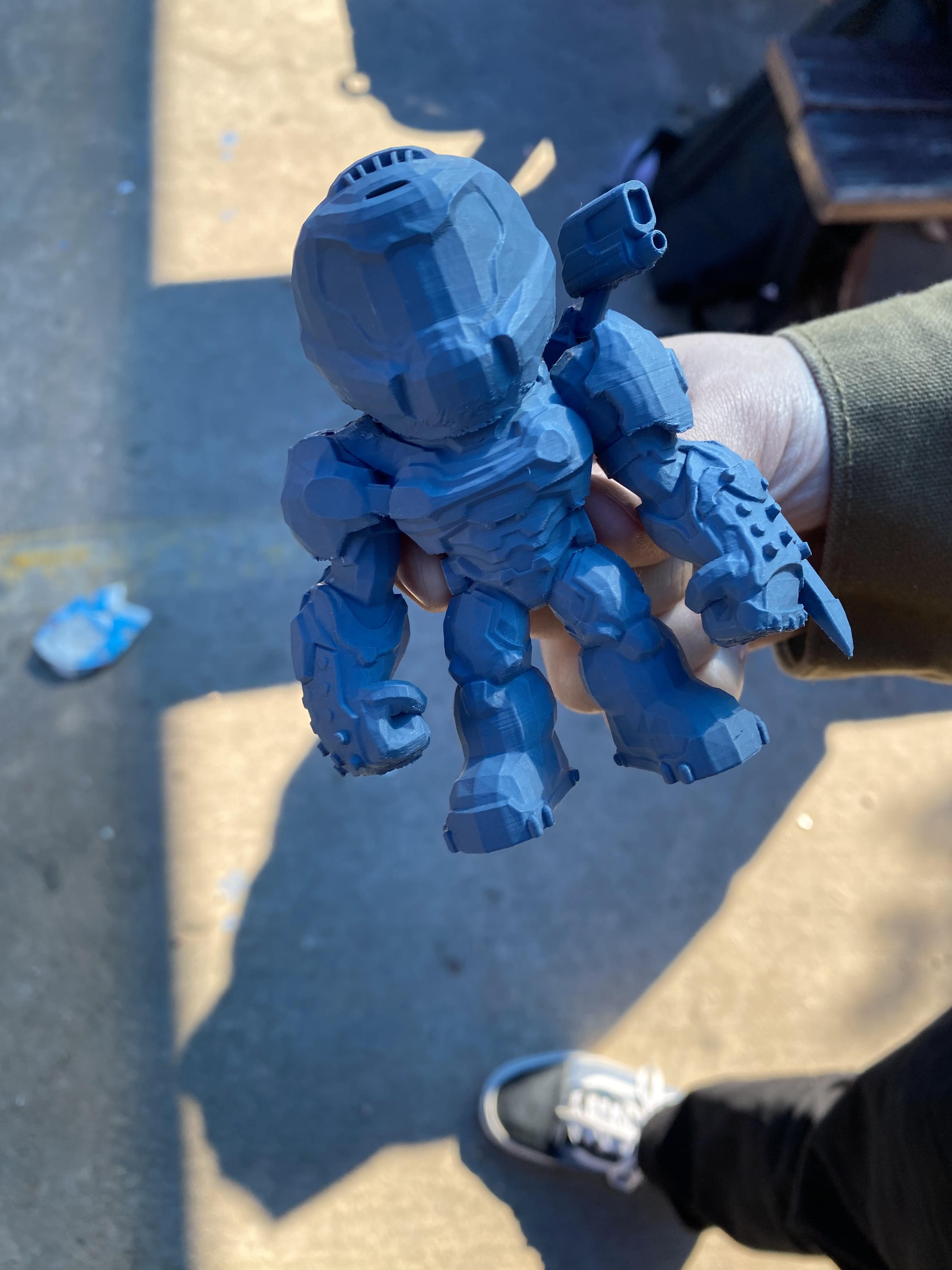 doom slayer toy from Mix_Mo remix