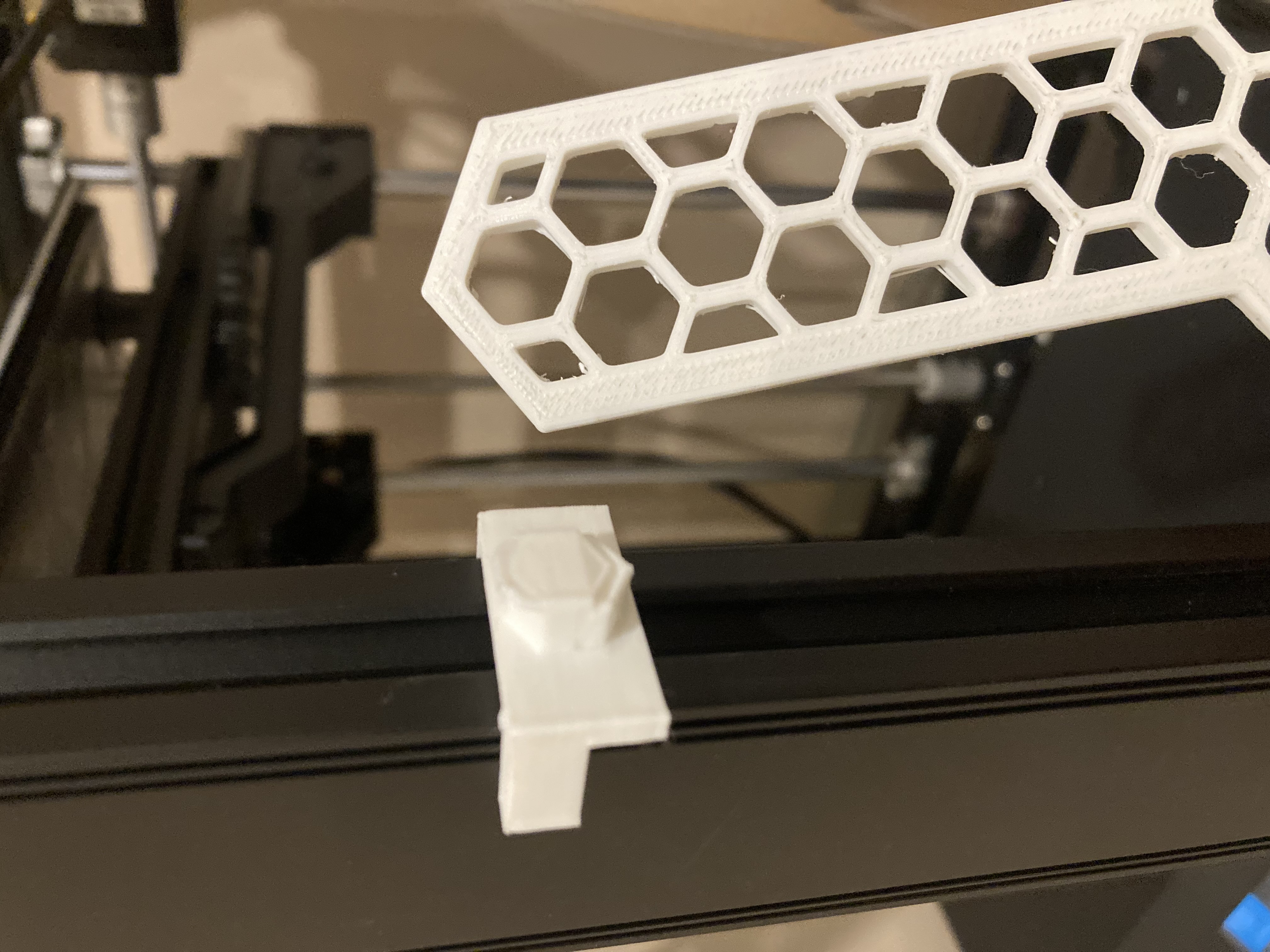 Holder for Hexagon Scraper - Ender 5s1 clip