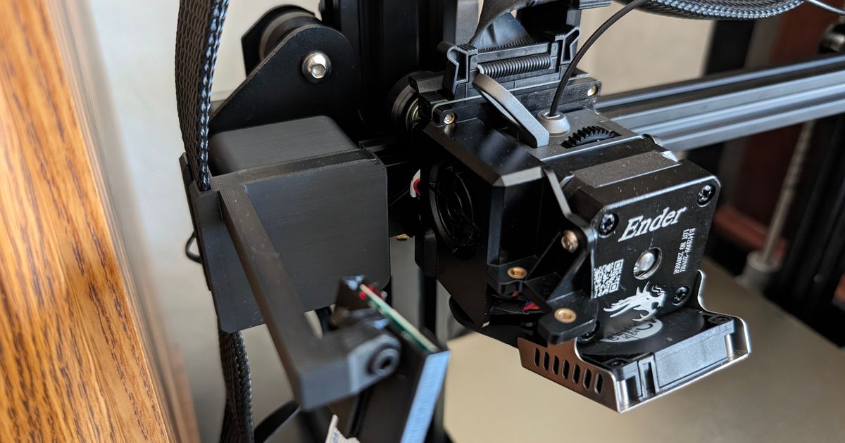 Ender 3 / Ender 3 Pro XAxis Cover Cap Sprite Cable + PiCam / C270 by