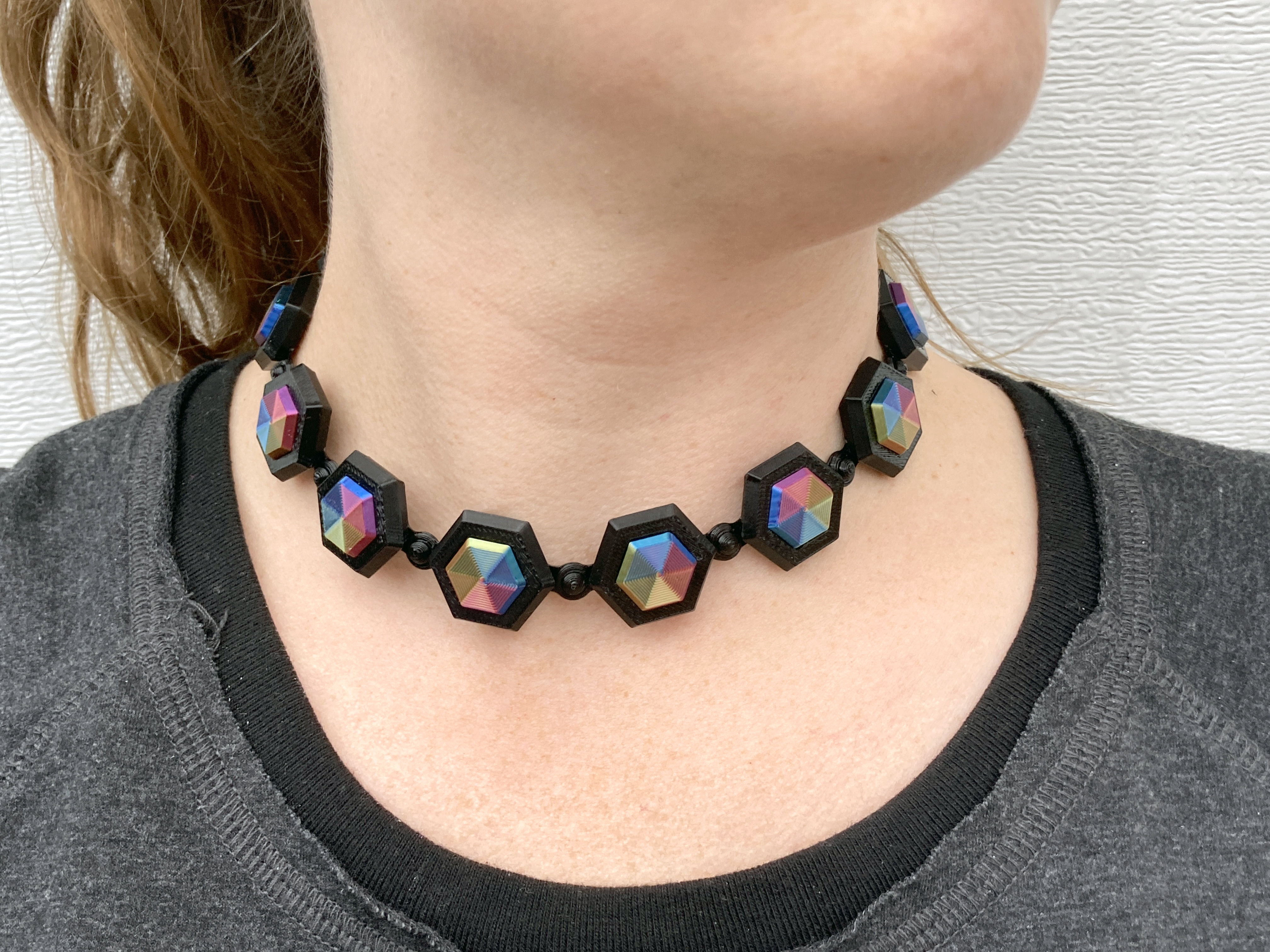 Flexible Diamond Link Choker