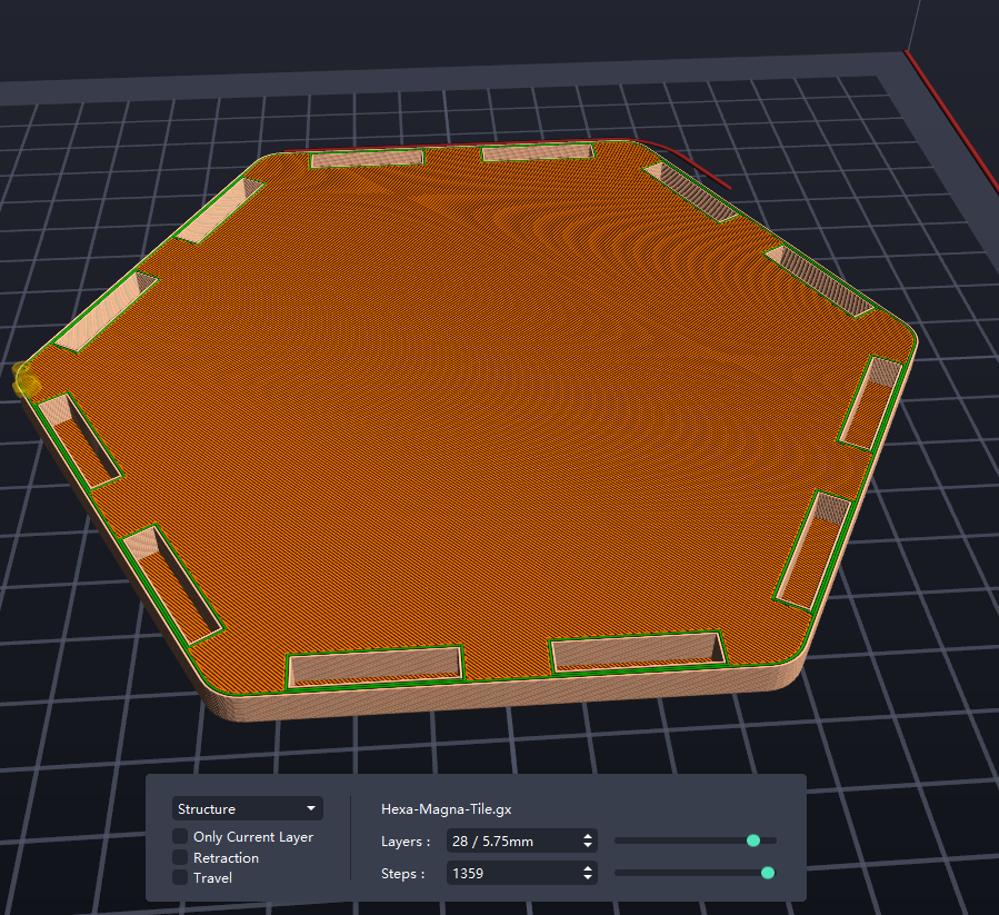 Magnatile Hexagon