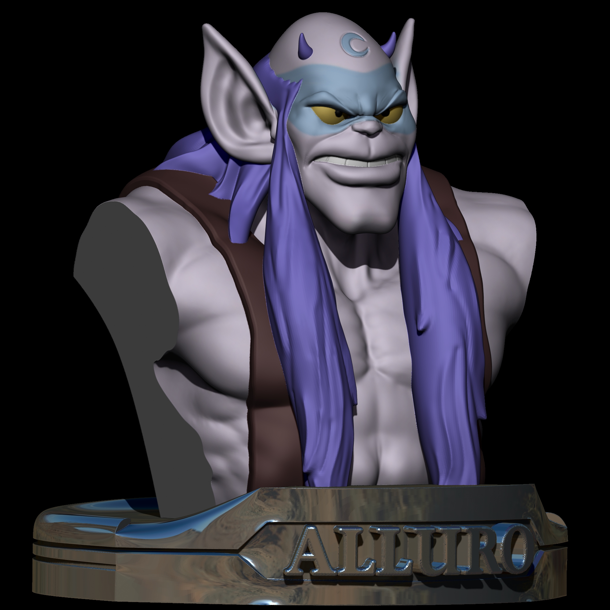 Alluro Lunatacs Thundercats Villains collection busts fanarts by CG Pyro  por hervingarciaa | Descargar modelo STL gratuito | Printables.com