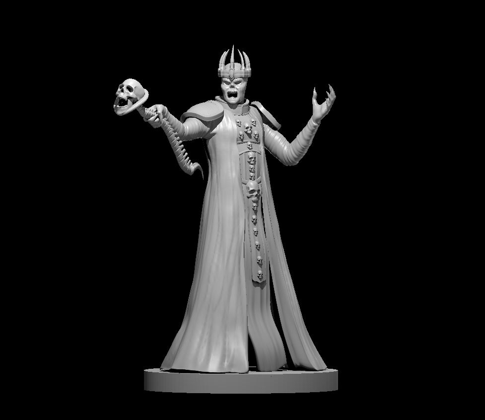 Miniatura 2 do modelo 3D Lich - Updated