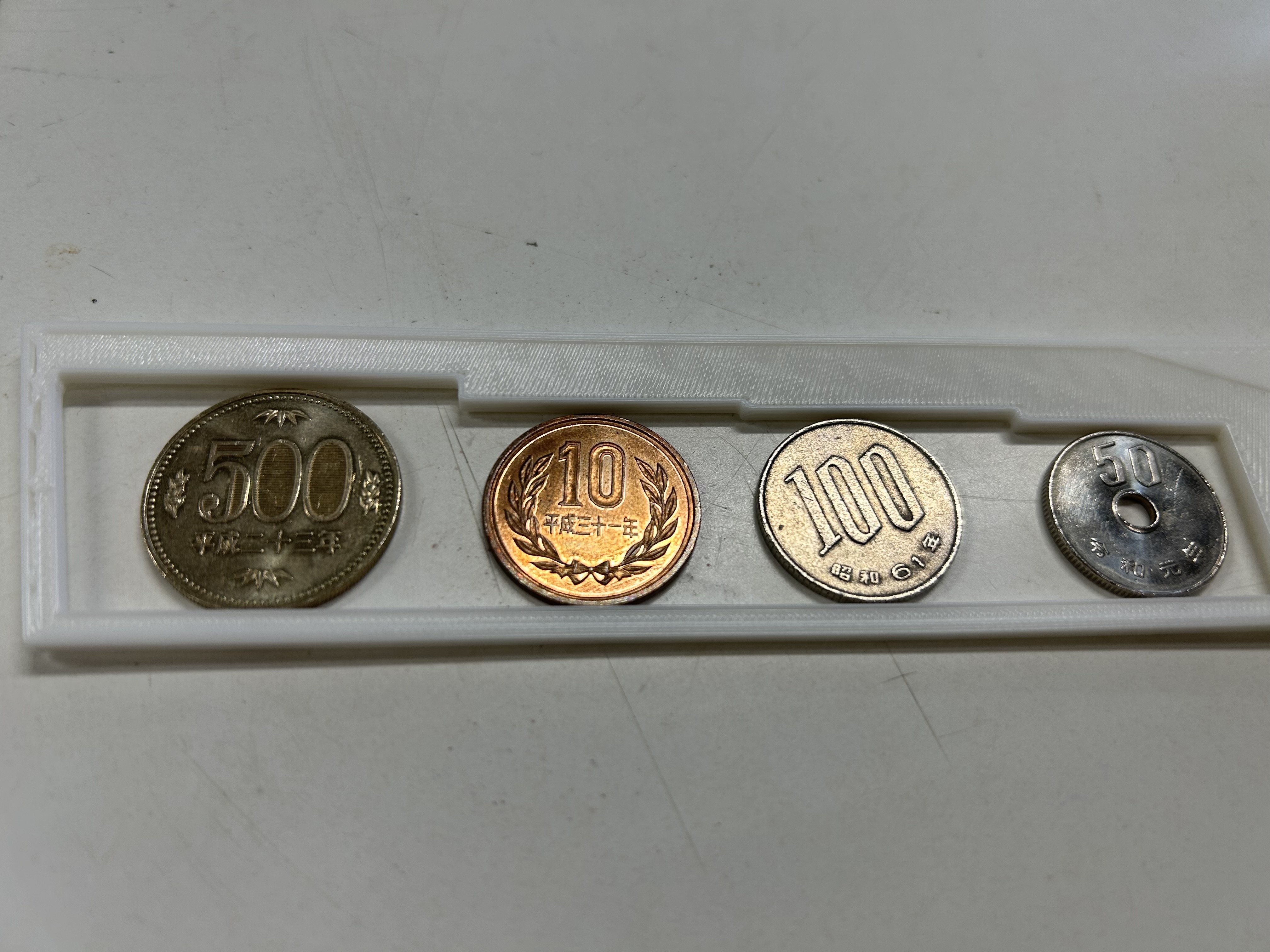 Coin slide remix for Japan Currency - 10¥, 50¥, 100¥, 500¥ coins