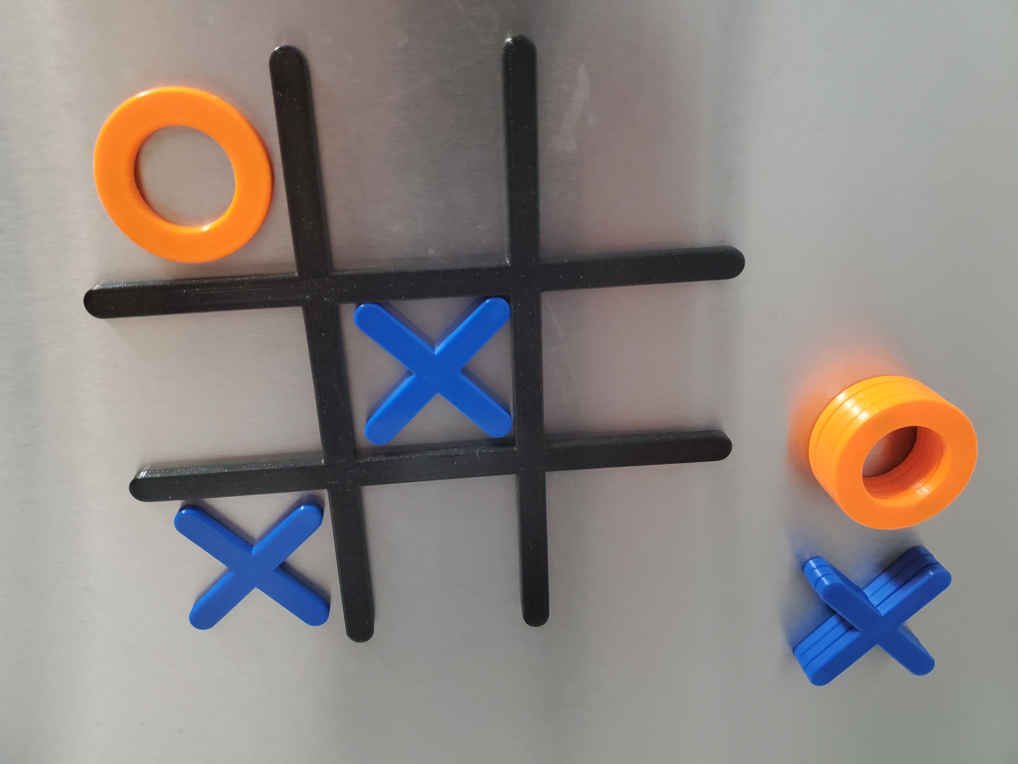 Fridge Magnet Tic-Tac-Toe