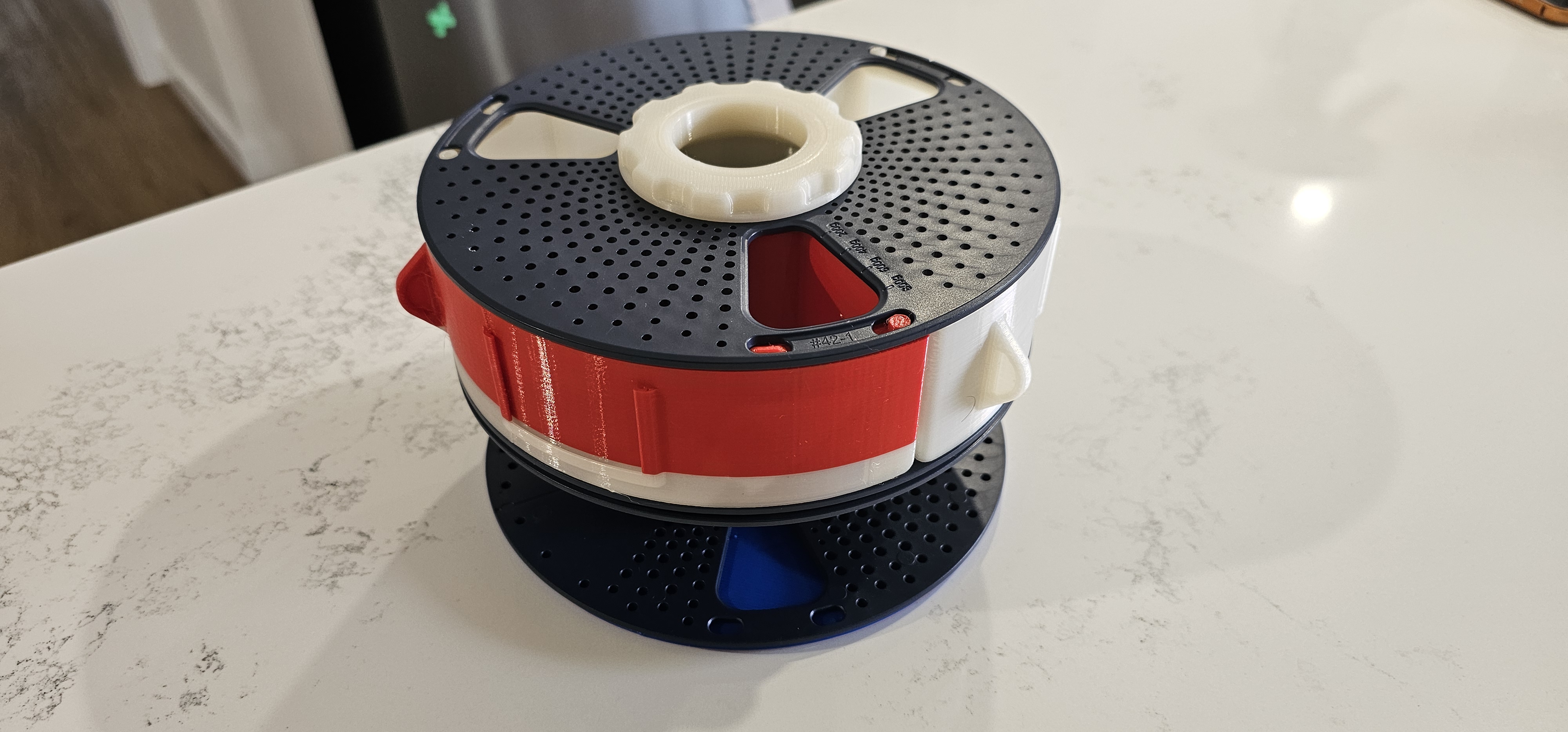 Expandable parts organiser - Repurpose empty Sunlu filament spools