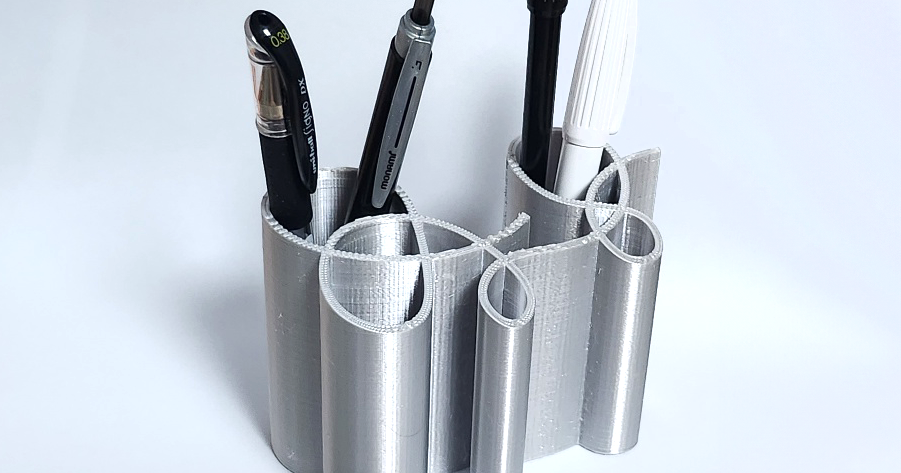 DOODLE PENCIL HOLDER by heri han | Download free STL model | Printables.com