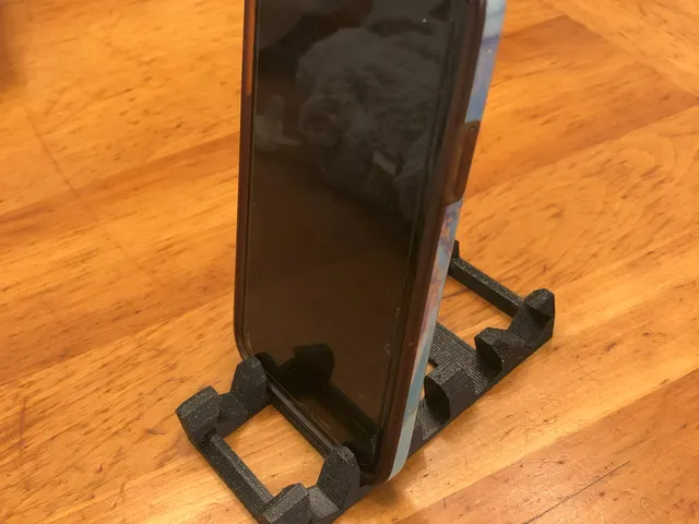 Minimalist phone stand