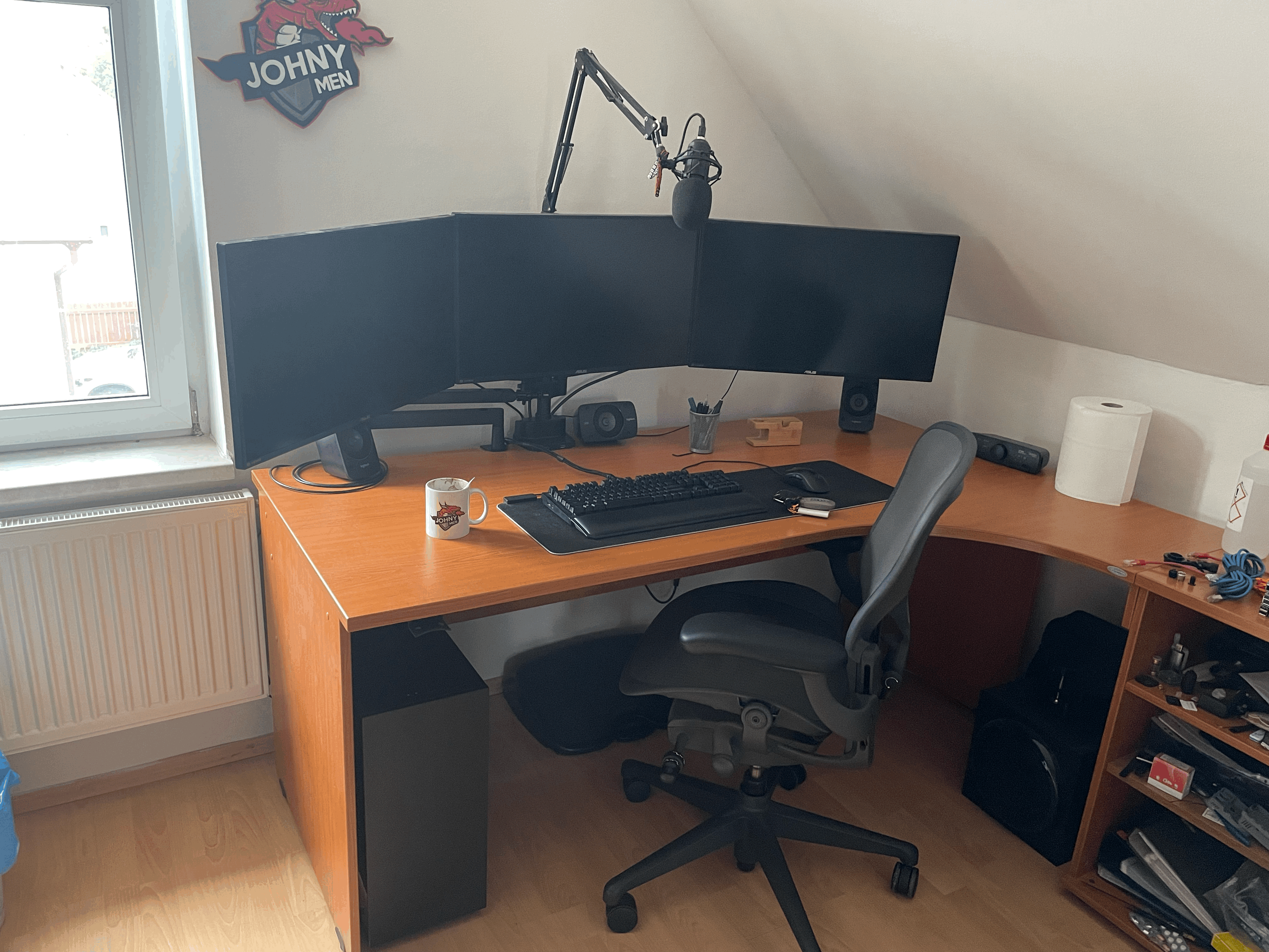 AlzaErgo Mic mount