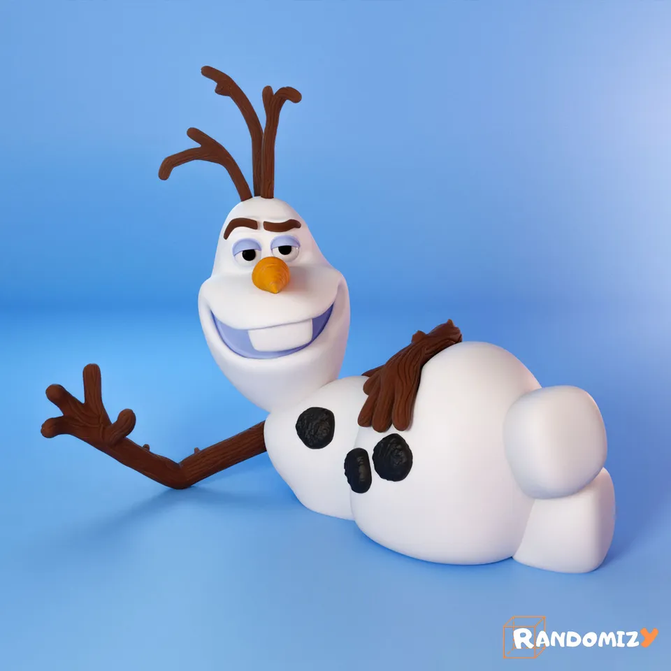 Mischievous) Olaf (Fanart) by Randomizy, Download free STL model