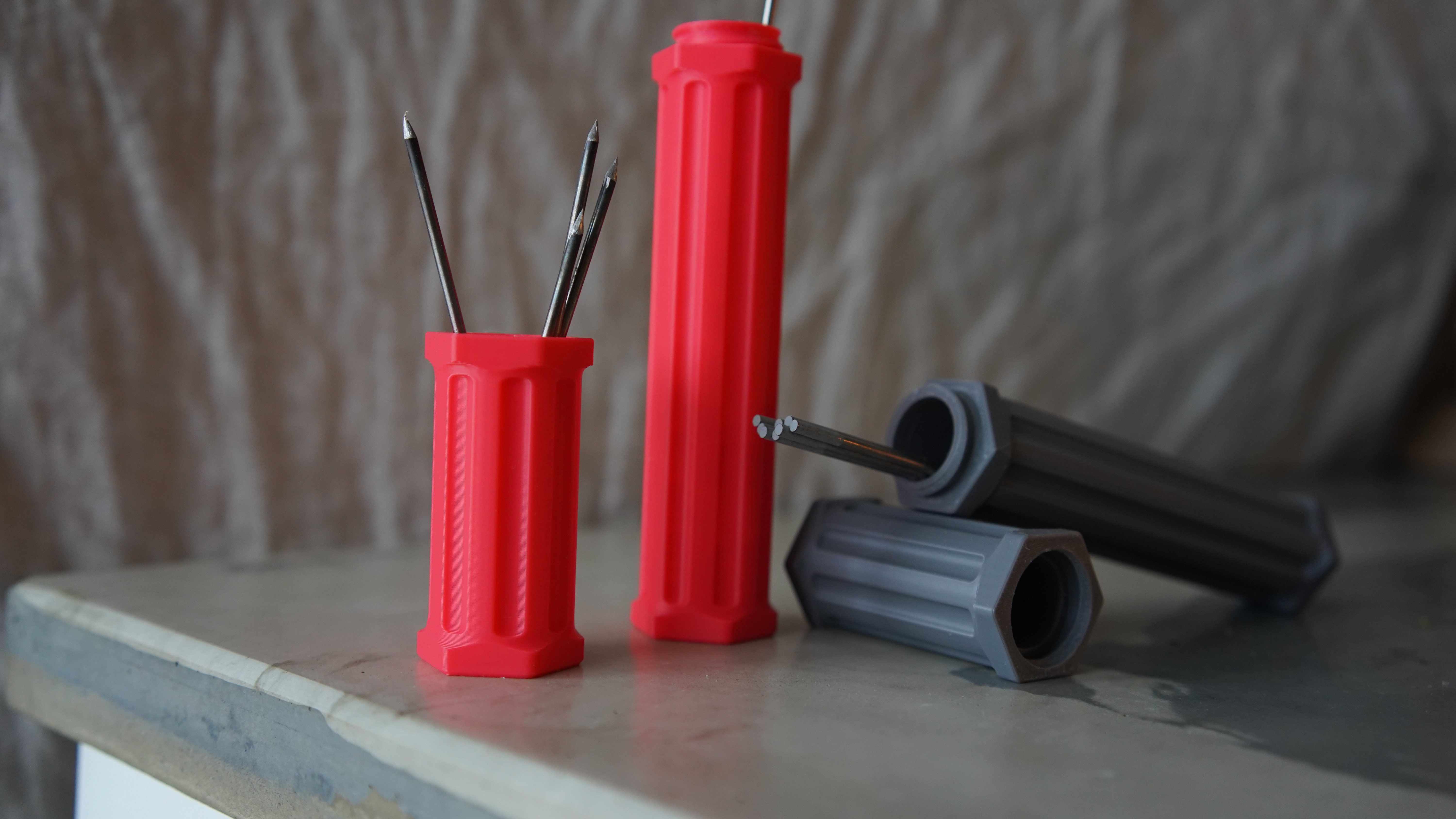 TIG Tungsten Electrode Storage Container