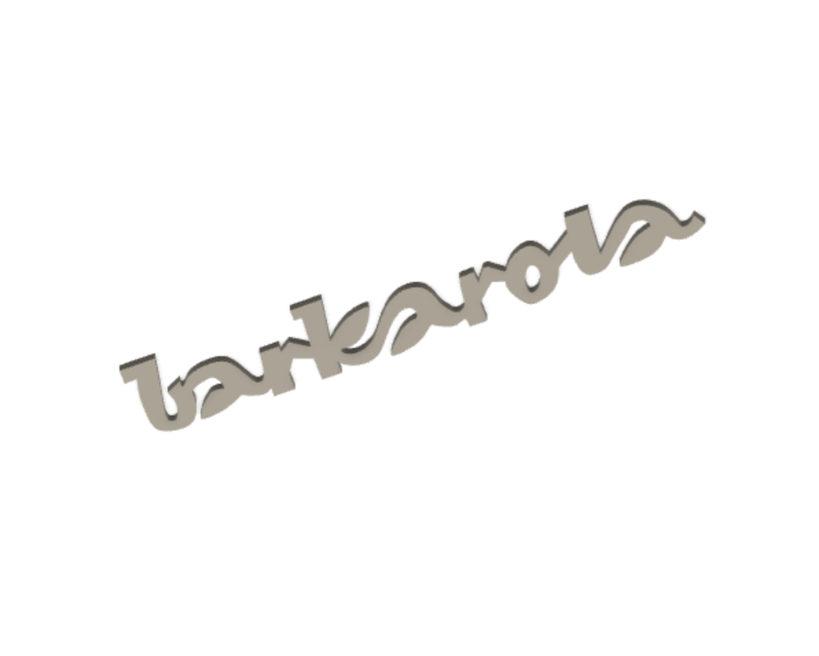 Barkarola Radio - Emblemat by plasterek3d | Download free STL model ...