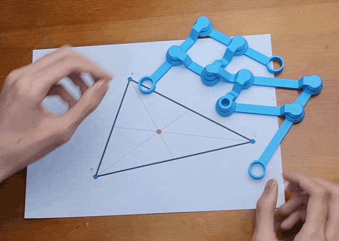 Centroid finder print-in-place