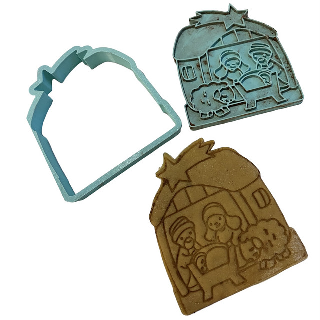 Nativity cookie or dough cutter
