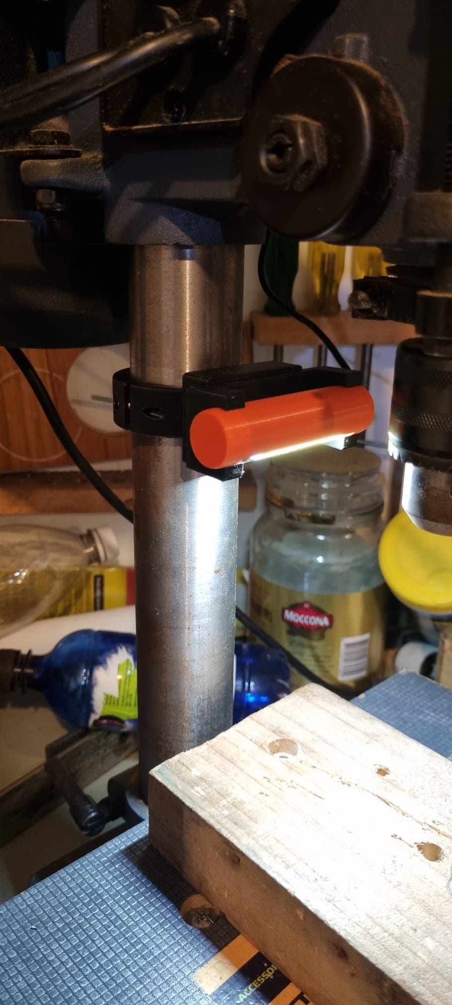 LED Drill Press Work Light by Mike2121 Download free STL model