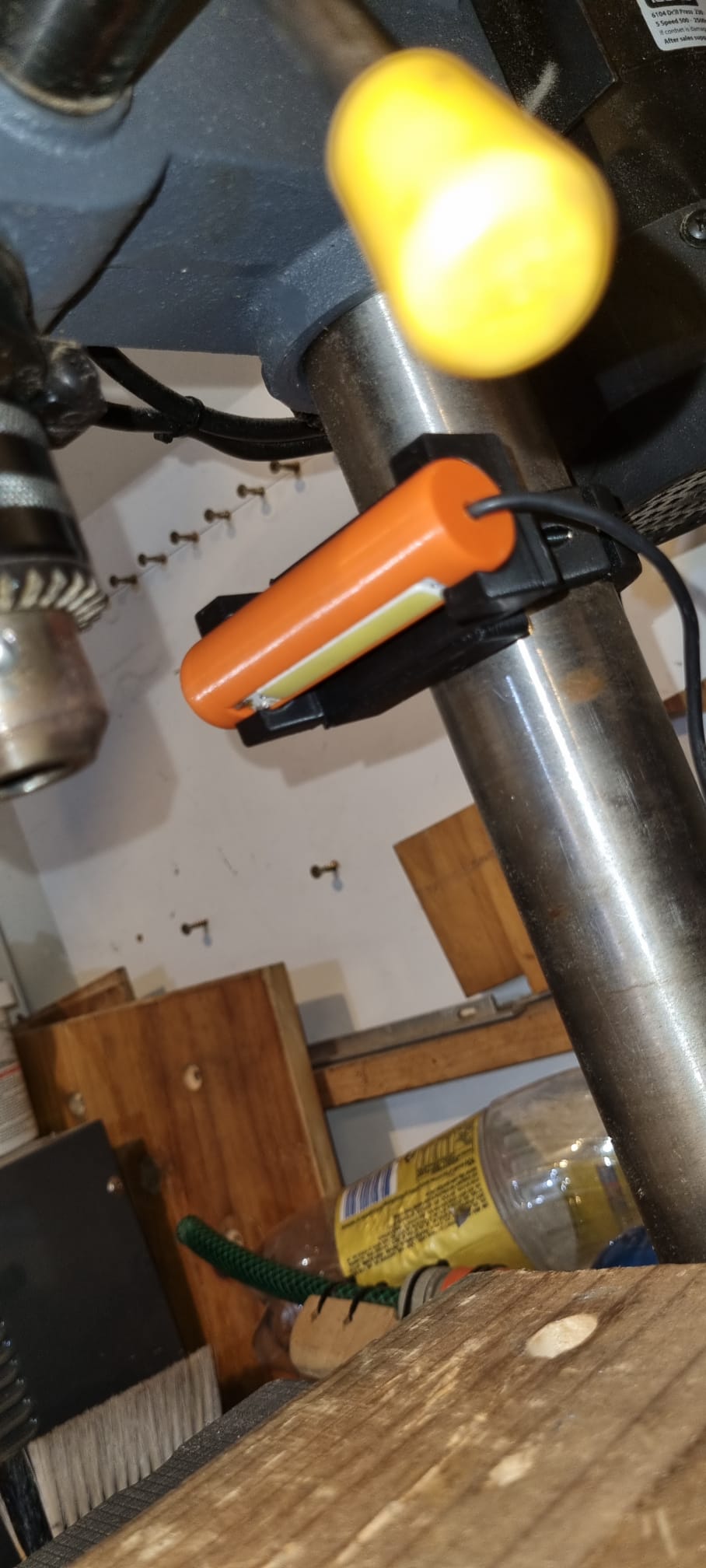 LED Drill Press Work Light by Mike2121 Download free STL model